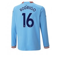 Manchester City Rodri Hernandez #16 Fotballklær Hjemmedrakt 2022-23 Langermet